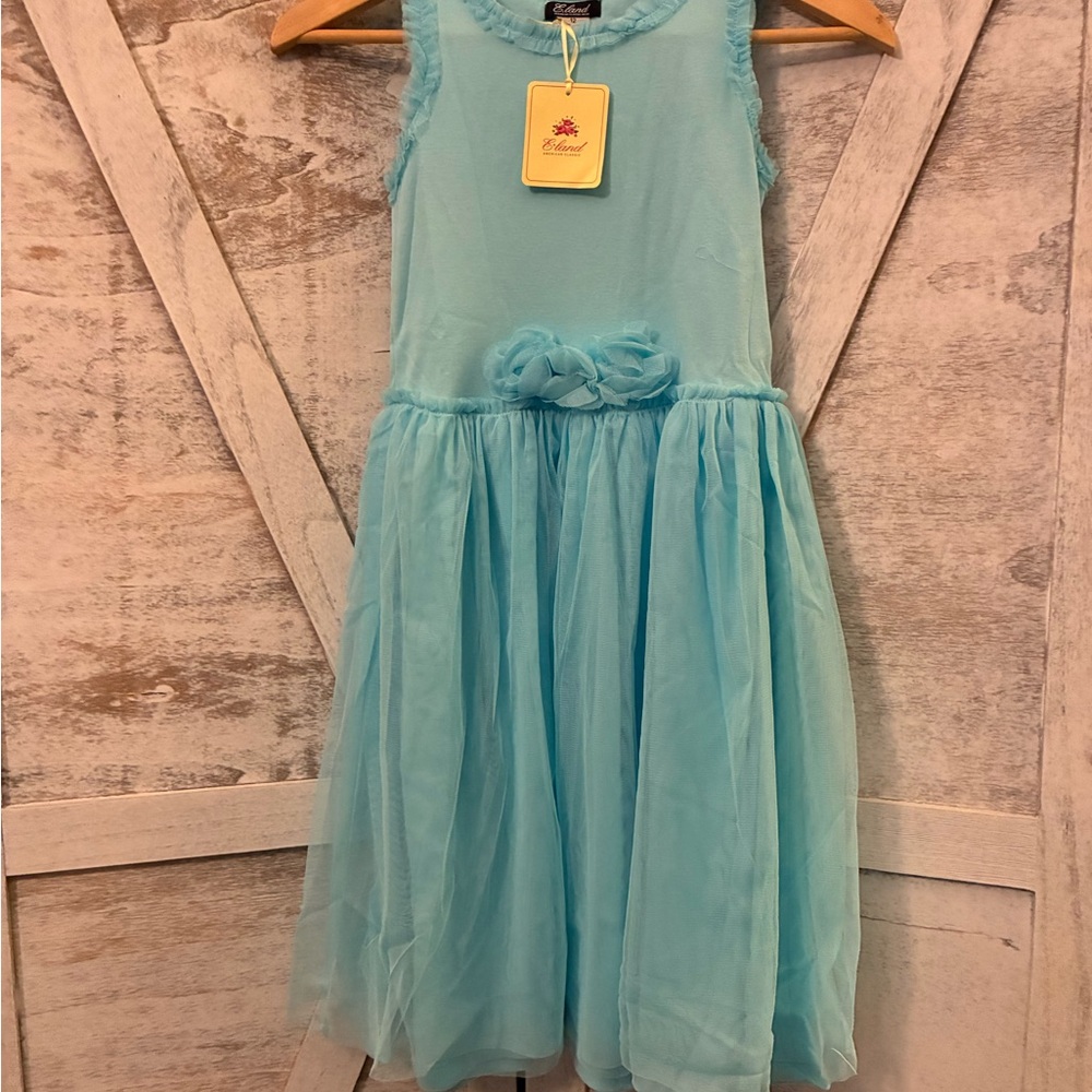 Eland Light Blue Kids Formal Dress
